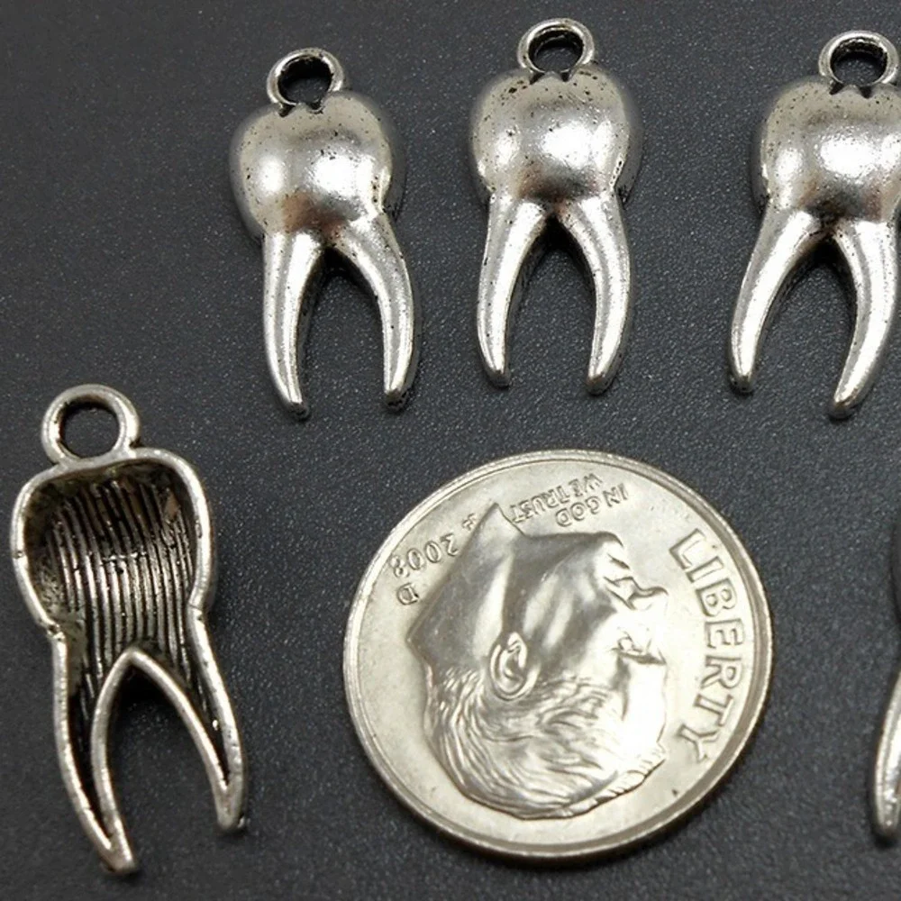 The Unbranded Brand charms silvertone